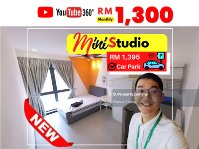 Rm 300 Booking Fee Mini Studio Free Wifi 8 Min Jelatek LRT