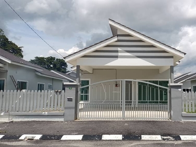 Taman Bidor Damansara, Batang Padang, Perak Bidor Single Storey Bungalow House For Sale Leasehold Almost Complete