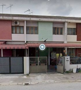 Taman Ipoh Timur, Ipoh, Perak Double Storey Terrace House For Sale Freehold Tenanted Facing Main Road Investment