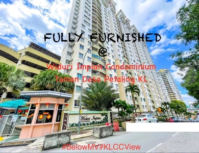 Widuri Impian Condominium BELOW MV + FULLY FURNISHED
