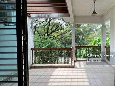 A big & spacious house with wide road. Private backyard garden