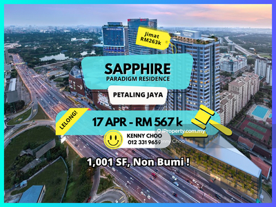 Bank Auction Save Rm263k Sapphire Paradigm Mall @ Petaling Kelana Jaya