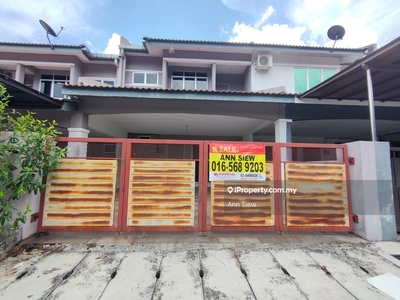 D/s Terrace House For Sale in Batu Gajah Ipoh Perak-Unoccupied unit
