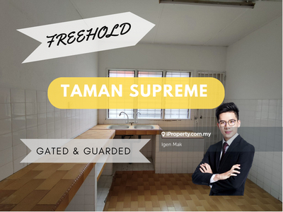 Freehold Gated & Guarded Taman Supreme Cheras For Sale