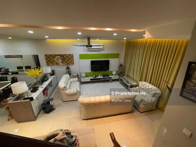 Freehold & Renovated- 3 Storey Superlink Perdana Residence 2 For Sale