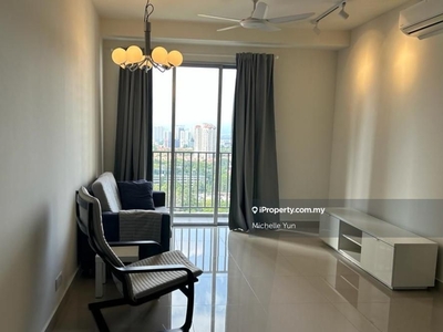Fully furnished,facing waterfront parkcity,3r2b,1carpark,low floor