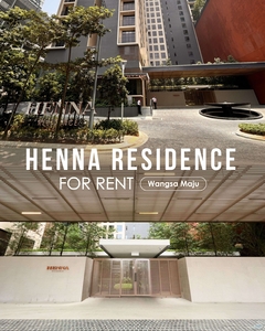 Henna residence - house for rent