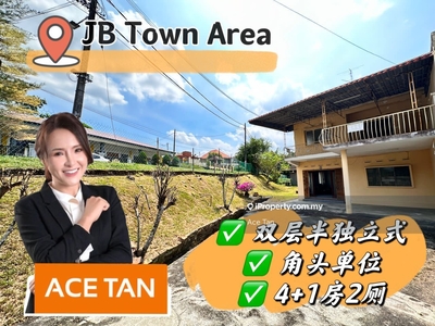 Jb Town Area - 2 Storey Corner Semi Detached House - For Sale