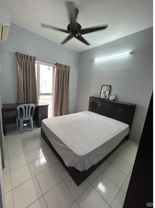 Master bedroom with private bathroom in Males unit at Residensi Laguna condo, Bandar Sunway