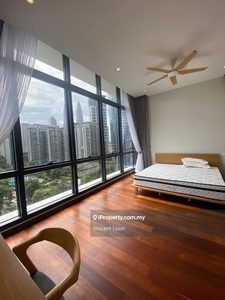 Middle Floor with KLCC View & Tastefully Design @ The Manor For Rent!