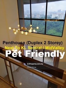 Penthouse duplex level 27 seputeh near kl sentral sri tiara condo