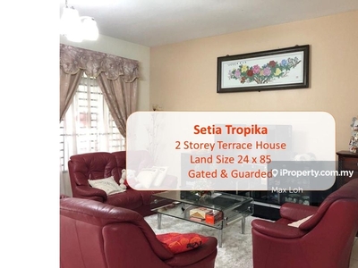 Setia Tropika, 2 Storey Terrace, Gated & Guarded