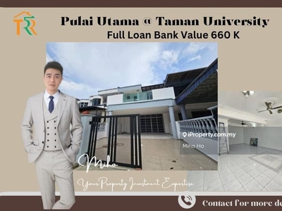 Taman Pulai Utama Skudai Taman University Renovated Extended Full Loan