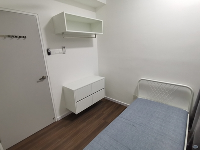 Vertu Resort Condo Fullly furnished Aircond Single room include utilities share bathroom MIX GENDER