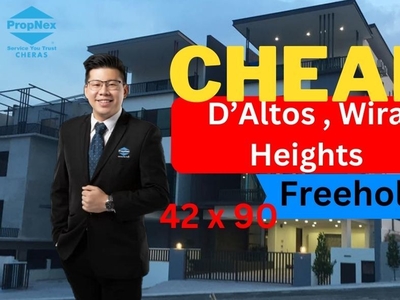 D’Altos Wira Heights, Bandar Sungai Long, Kajang , Selangor 4 Stry Semi Villa