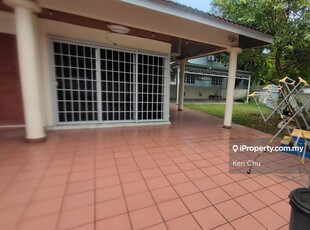 Corner Lot Double Storey House With Huge Land
