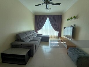 Fully furnished with partially renovated, good condition
