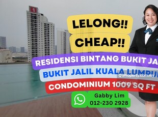 Lelong Super Cheap Condominium @ Residensi Bintang Bukit Jalil KL