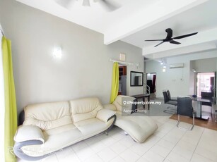 Luyang Perdana Ground & 1st Floor Fully Furnished Qe1 Lido For Rent