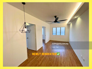 Newly Renovated! Apartment harmoni @ Damansara Damai / Full Loan