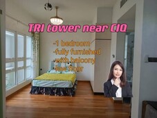 Tri tower near ciq 1 room fully furnished