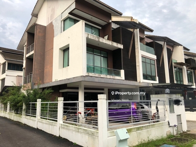 3 Storey Superlink Endlot House for Sale Perdana Residence 2, Selayang