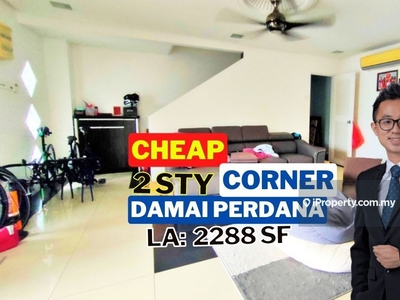 C H E A P Freehold C O R N E R Damai Perdana fully extended & renovate