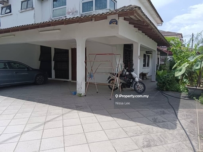 Desa Cemerlang Ulu Tiram Double Storey Endlot With 10ft Land For Sale