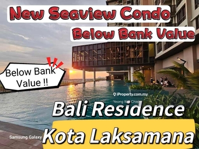 Seaview Unit New Condo Bali Residence Kota Syahbandar / Laksamana