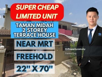 Super Cheap Flat Level Double Storey Limited House Near Mrt