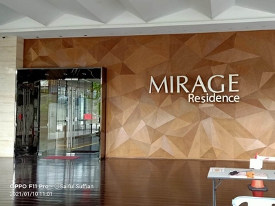 Filly Furnished Mirage Residence Jalan Yap Kwan Seng For Sale