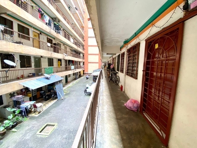 Flat Taman Batu Permai, Block 24 Jalan Ipoh FOR SALE [ Low Floor ] [ Near MRT & KTM ] JUAL MURAH