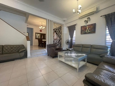 Fully Furnished 2 Storey Corner House @ Alam Budiman for Rent