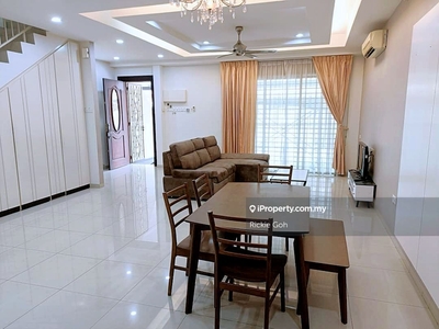 Raja Uda 2.5 storey For rent with 8 aircond