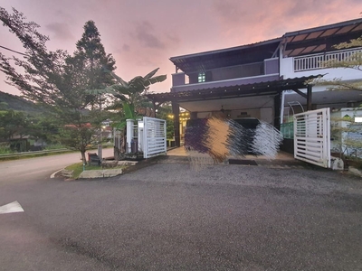 CORNER LOT Double Storey House, Taman Riana, Ukay