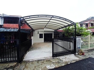 FOR SALE: 2 Storey Terrace House, Taman Sri Rampai, Setapak