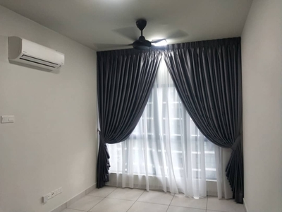 Partially Furnished Apartment 2 Rooms Condo MRT Majestic Maxim Taman Connaught Cheras For Rent