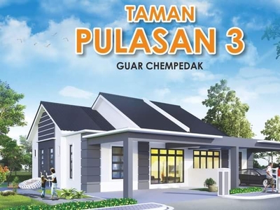 Rumah Berkembar 1 Tingkat Pekan Guar Chempedak Kedah Untuk Dijual