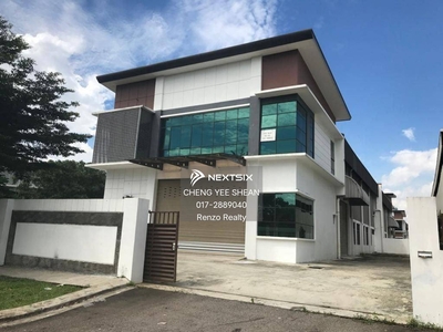 Taman Kempas 1.5 Storey Semi Detached Factory For Sale Eco Business Park Impian Emas Seelong