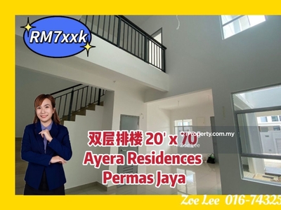2 storey terrace house 20' x 70' in ayera residences,gated and guarded