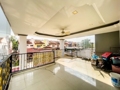 HOT DEAL! RENO! END LOT! Double Storey Terrace House Taman Sutera Kajang for Sale!