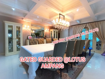 LOTUS AMPANG, NEARBY TO (KLCC, AMPANG HILIR, with good condition (6 Bedrooms + 6 Beds).