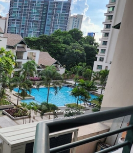 Pool View with Balcony. Well renovated