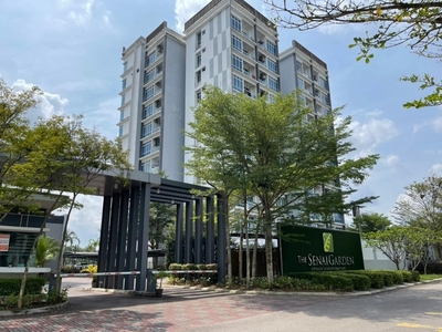 Senai Garden Apartment With Furniture For Sales / 3bed Full Loan / Near Skudai, Kulai