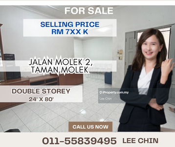 Taman molek double storey gated and guarded for sale