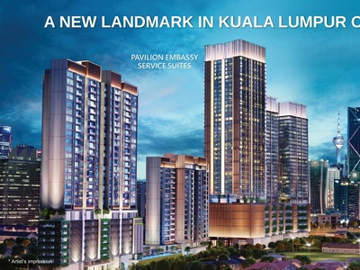 Mayfair Residences - Fully Furnished Brand New Service Residence @ Jalan Ampang, Kuala Lumpur