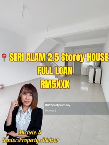Seri Alam Full Loan 2.5 Storey Gated Guarded