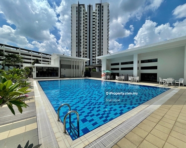 Balcony View Pool. Tamara Residence Presint 8 Putrajaya