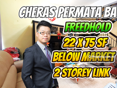 Below Market 22x75 2 Sty Cheras Batu 9 near Suntex MRT cheras Permata