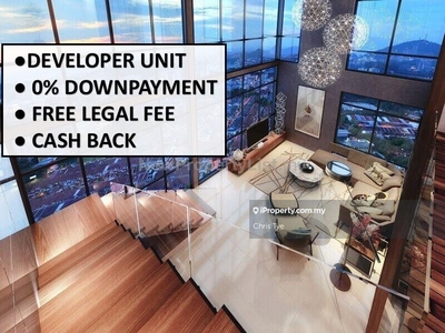 Developer Unit, 0% down payment, cash back, free legal fees